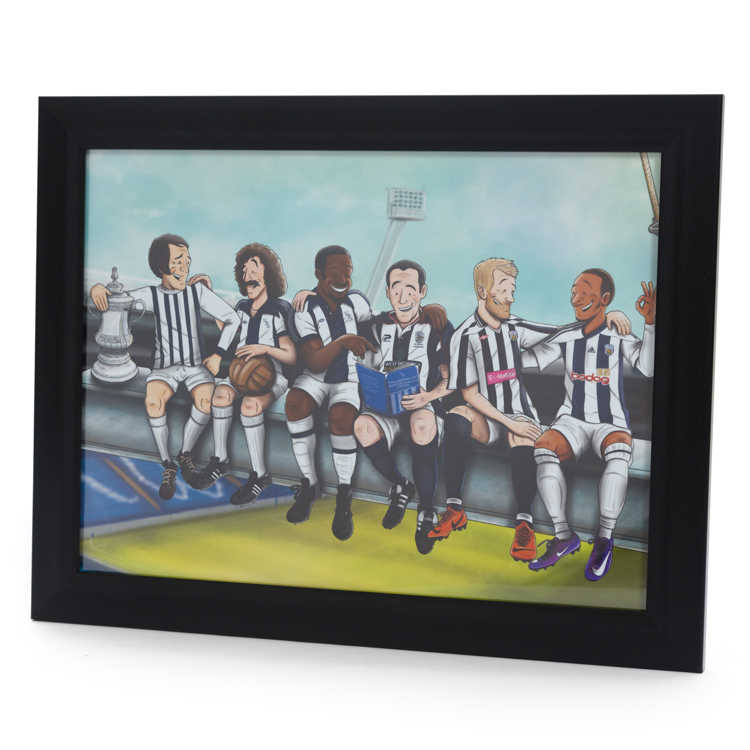 WBA Legends Framed Print